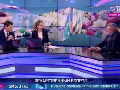 Виктор Дмитриев в программе «Отражение» (Телеканал ОТР)